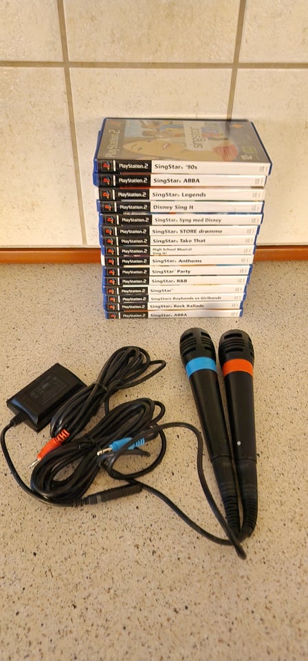 Ps2 spil - 15 fede SINGSTAR spil med