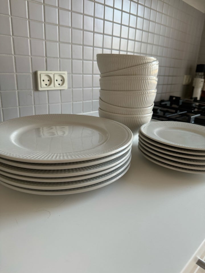 Porcelæn, Gratis 6x tallerken