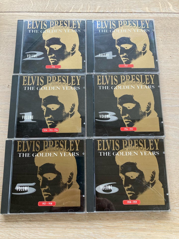 Elvis Presley: Årstal fra