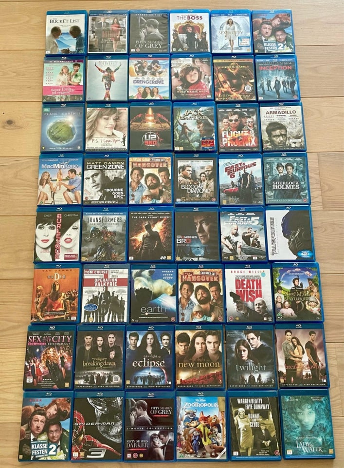 Lot 48 titler , Blu-ray, andet