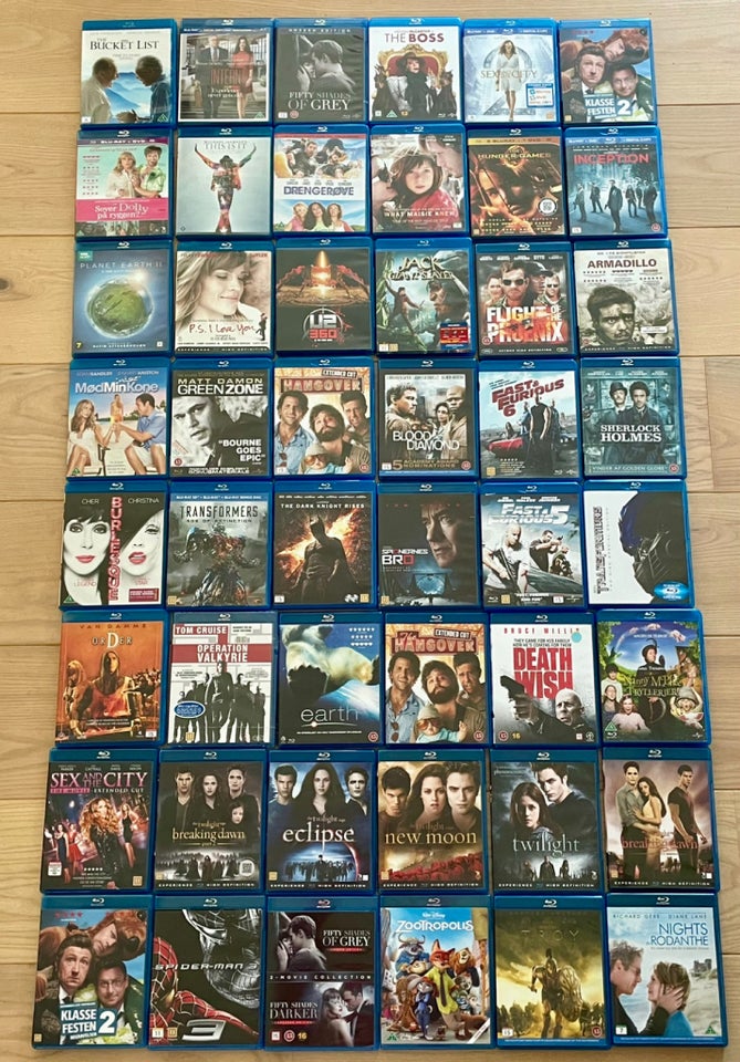 Lot 48 titler , Blu-ray, andet