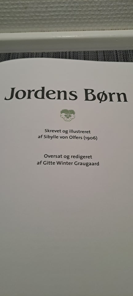 Jordens børn, Sibylle von Olfers