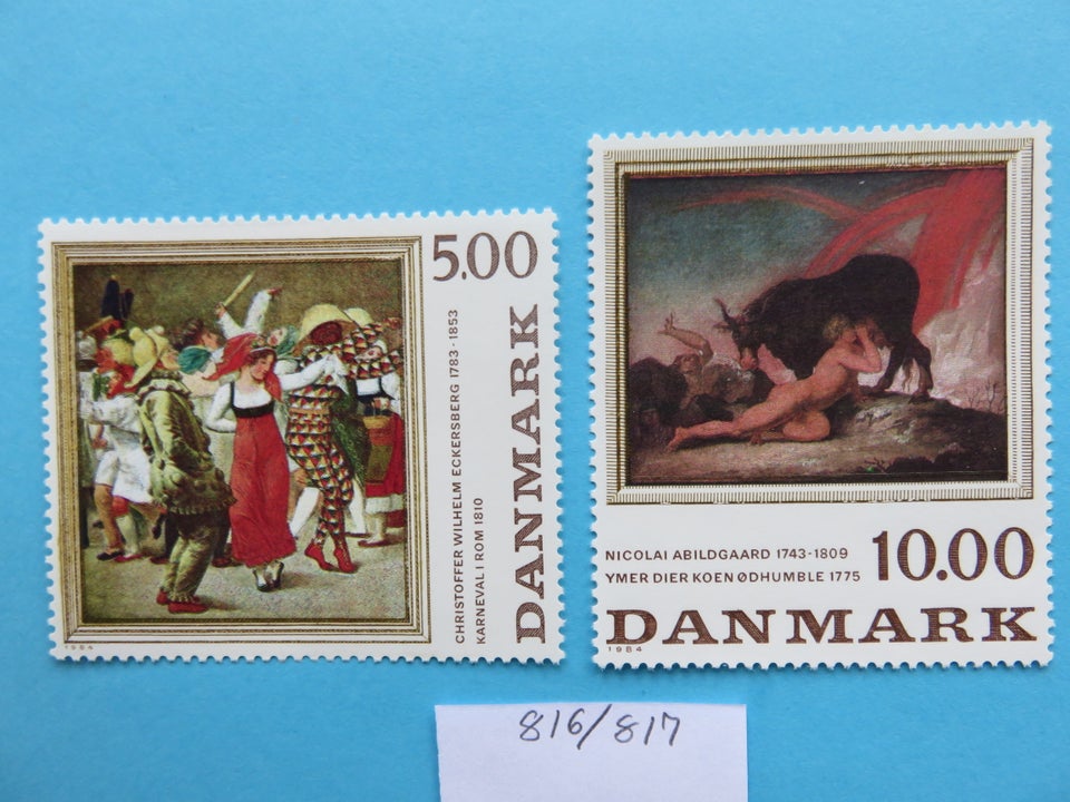 Danmark, postfrisk, AFA 816/817