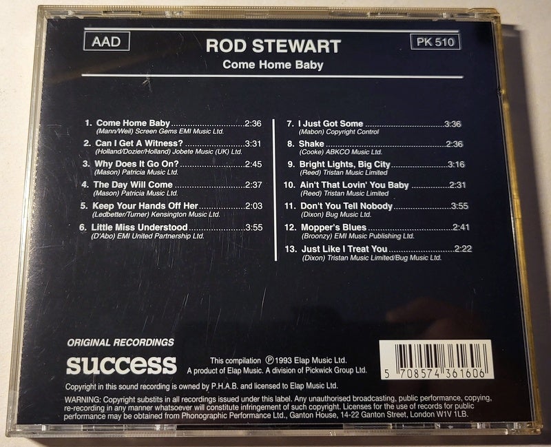 Rod Stewart: Come home baby, rock