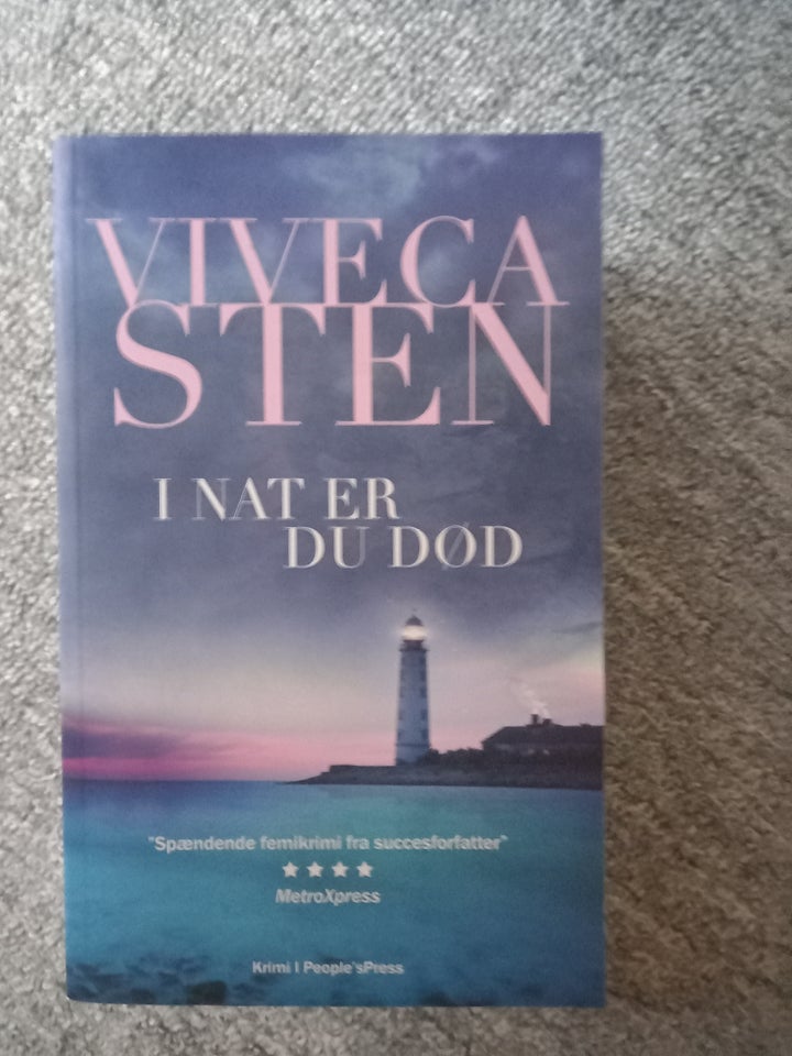 I nat er du død, Viveca Sten, genre: