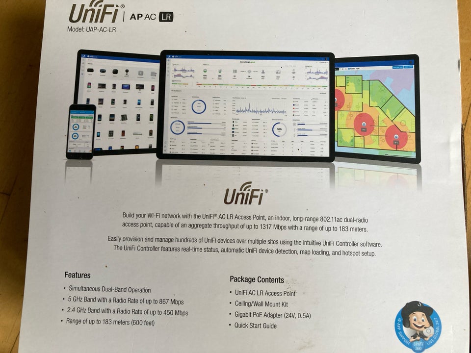 Access point, wireless, Ubiquiti