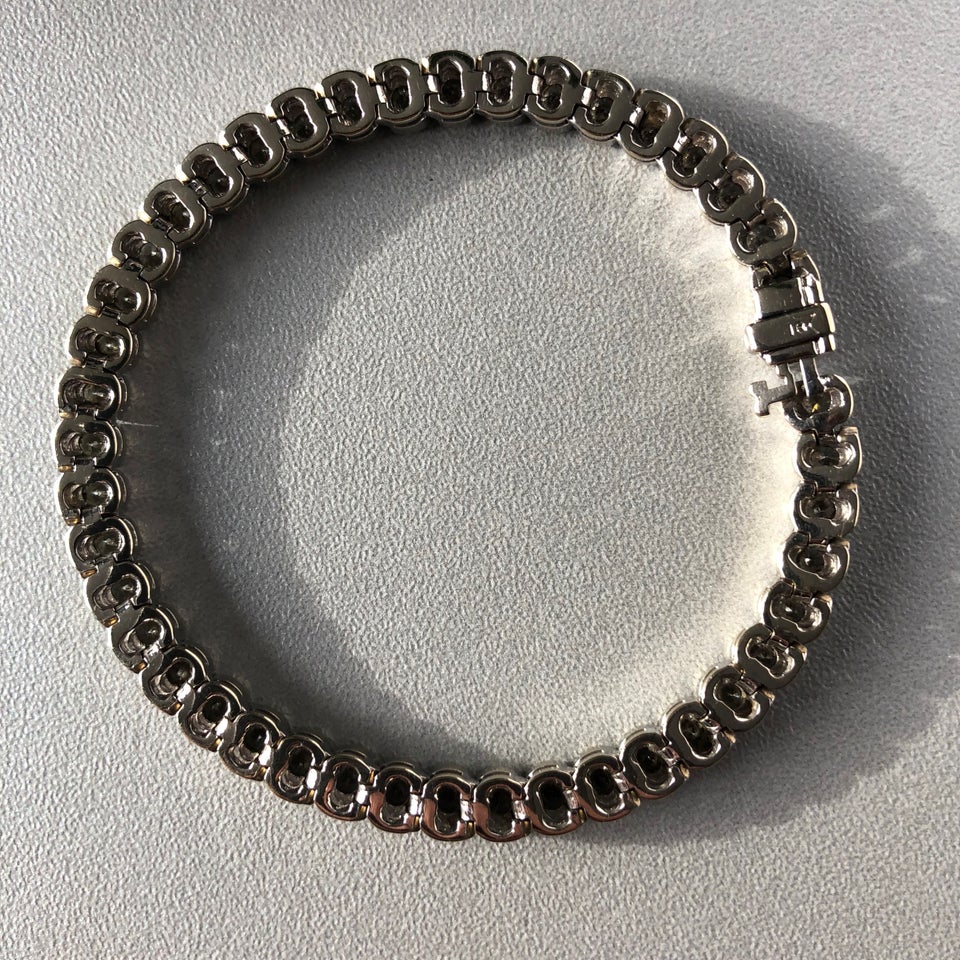 Armbånd, hvidguld