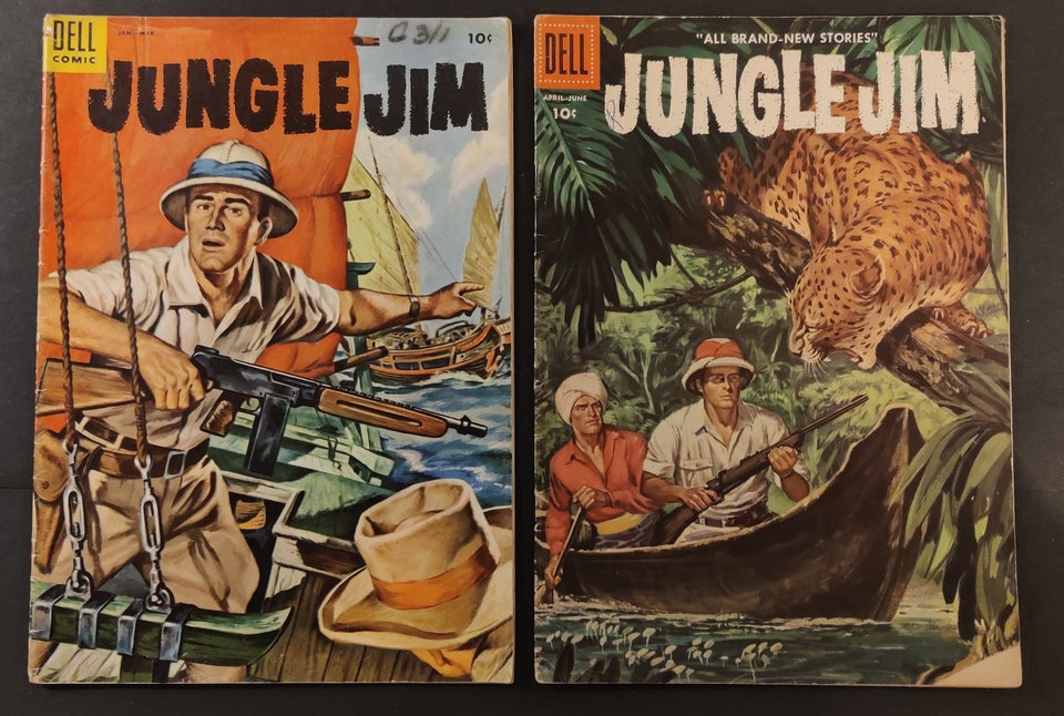 Jungle Jim, Dell Comics,