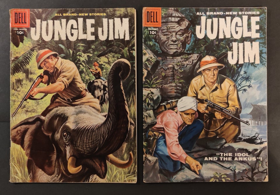 Jungle Jim, Dell Comics,