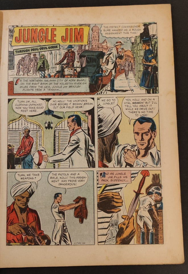 Jungle Jim, Dell Comics,