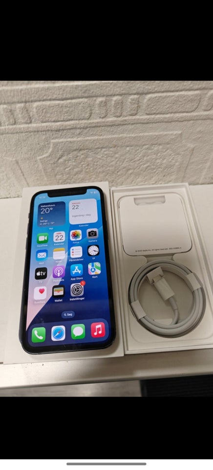 iPhone 12 Mini, 64 GB, sort