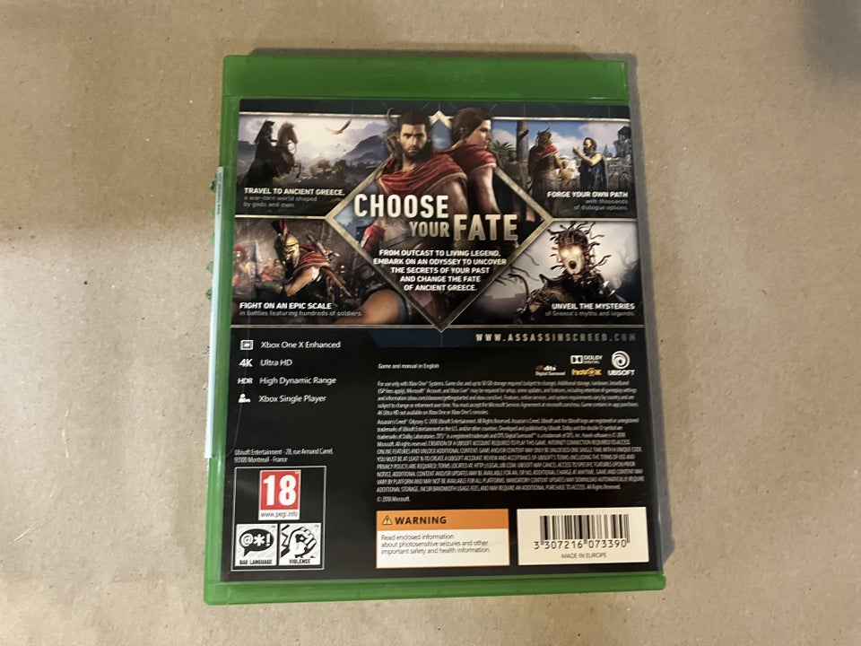 Assassins Creed: Odyssey, Xbox