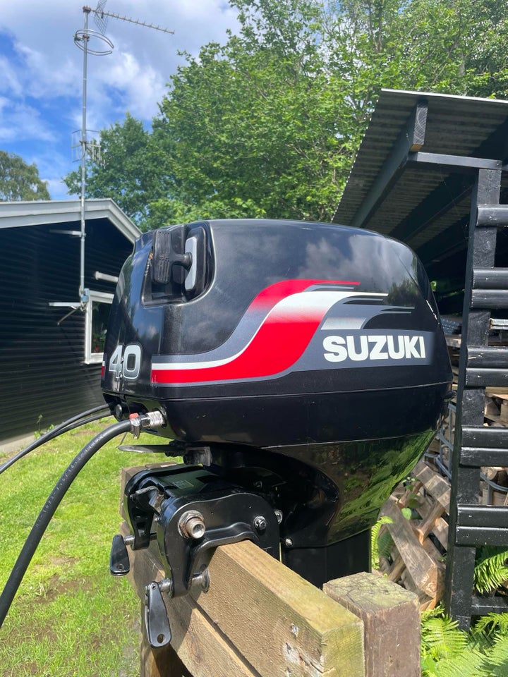 Suzuki påhængsmotor 40 hk benzin