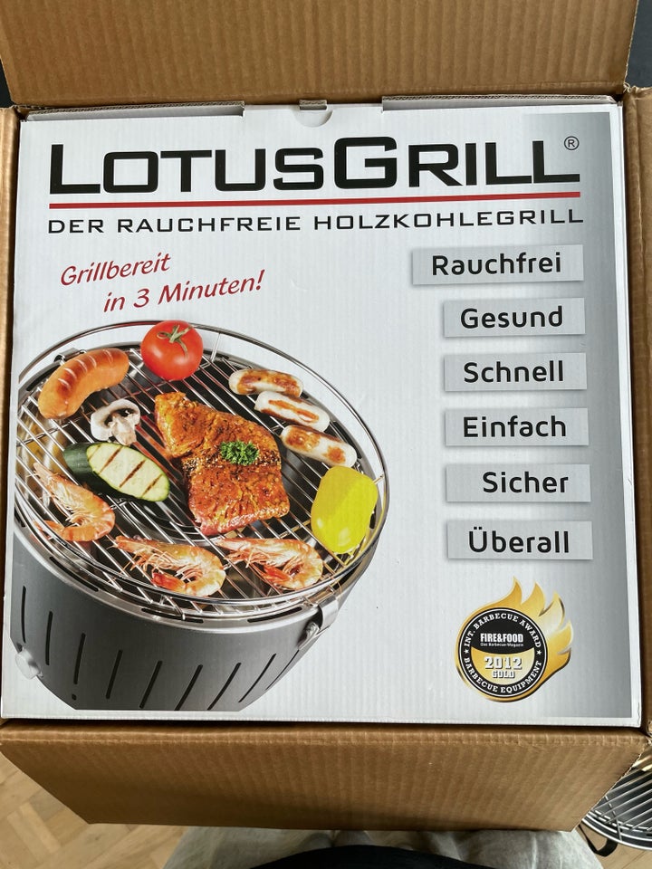 Bordgrill, Lotus Grill incl. låg