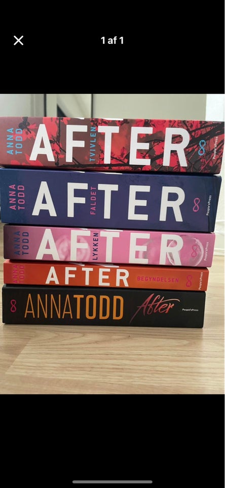 After, Anna Todd, Bogsamling