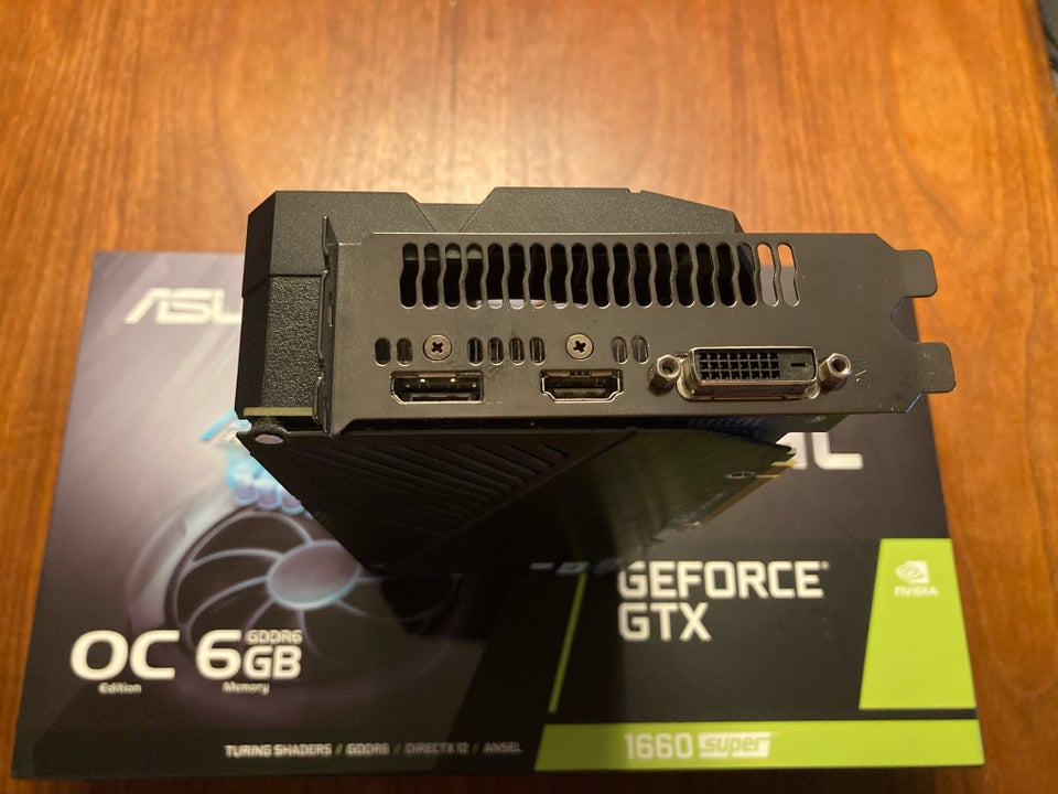 GeForce GTX 1660 SUPER Asus NVIDIA,