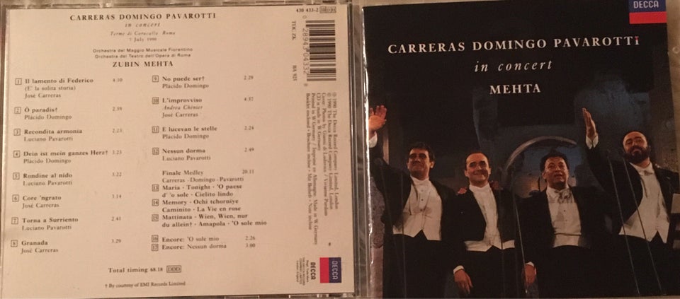 Carreras • Domingo • Pavarotti: