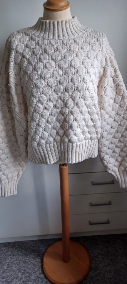 Sweater, MONKI MEGA LÆKKER STRIK ,