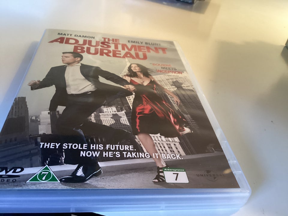 The adjustment bureau  DVD action