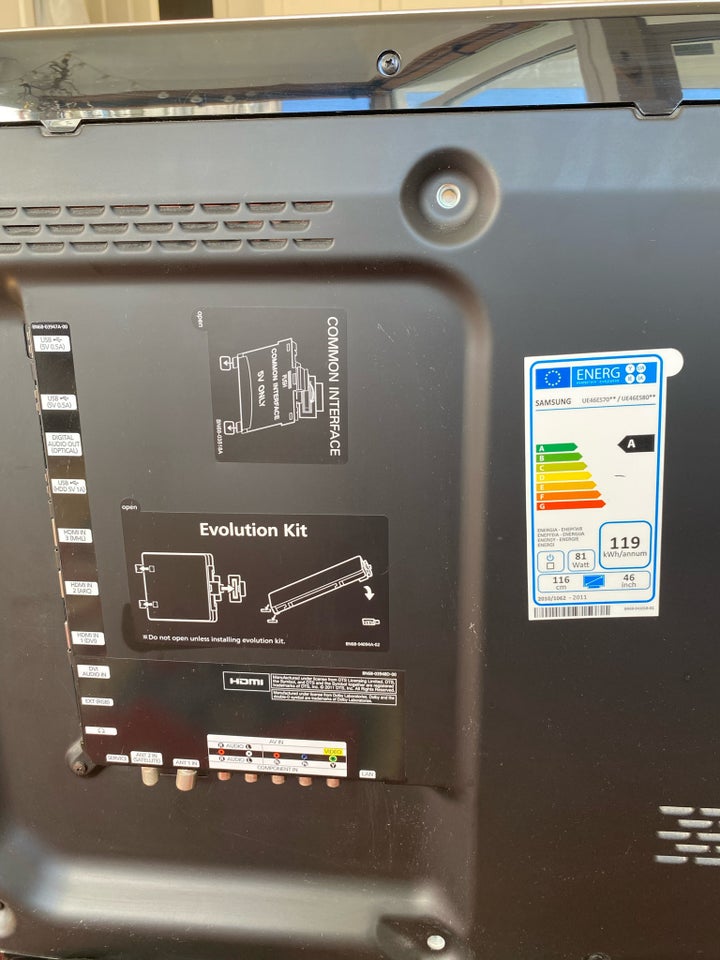 andet, Samsung, UE46ES8005U