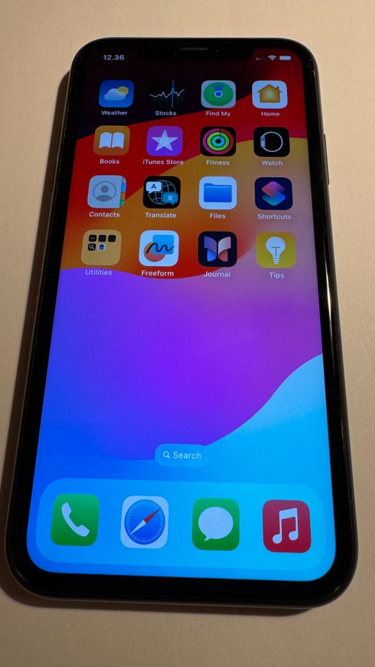 iPhone XR, 64 GB, sort