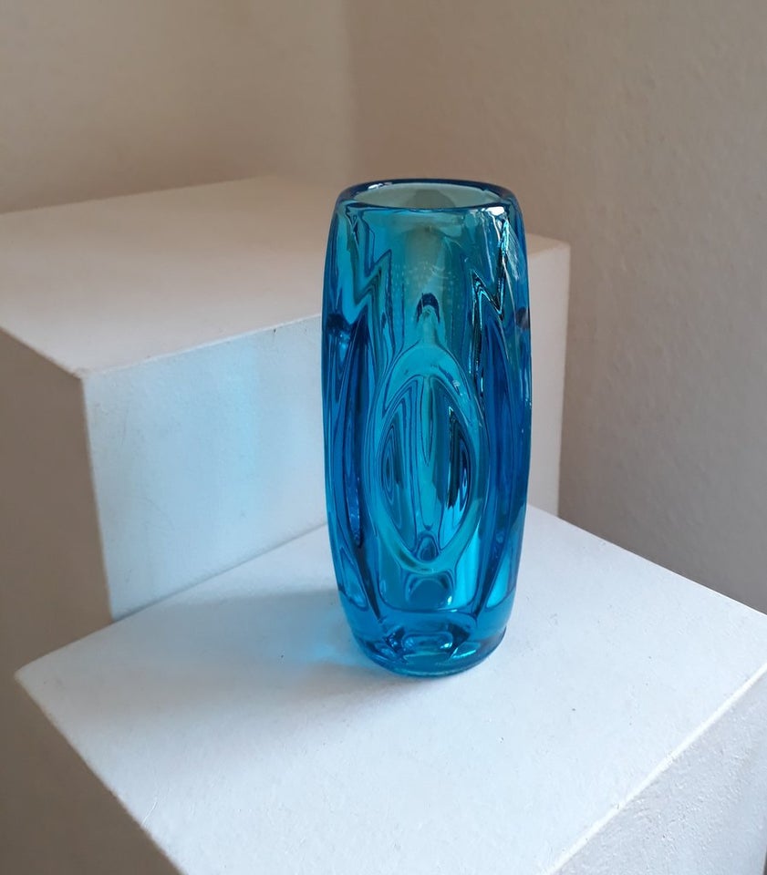 Vase Glas Glasvase Blomster