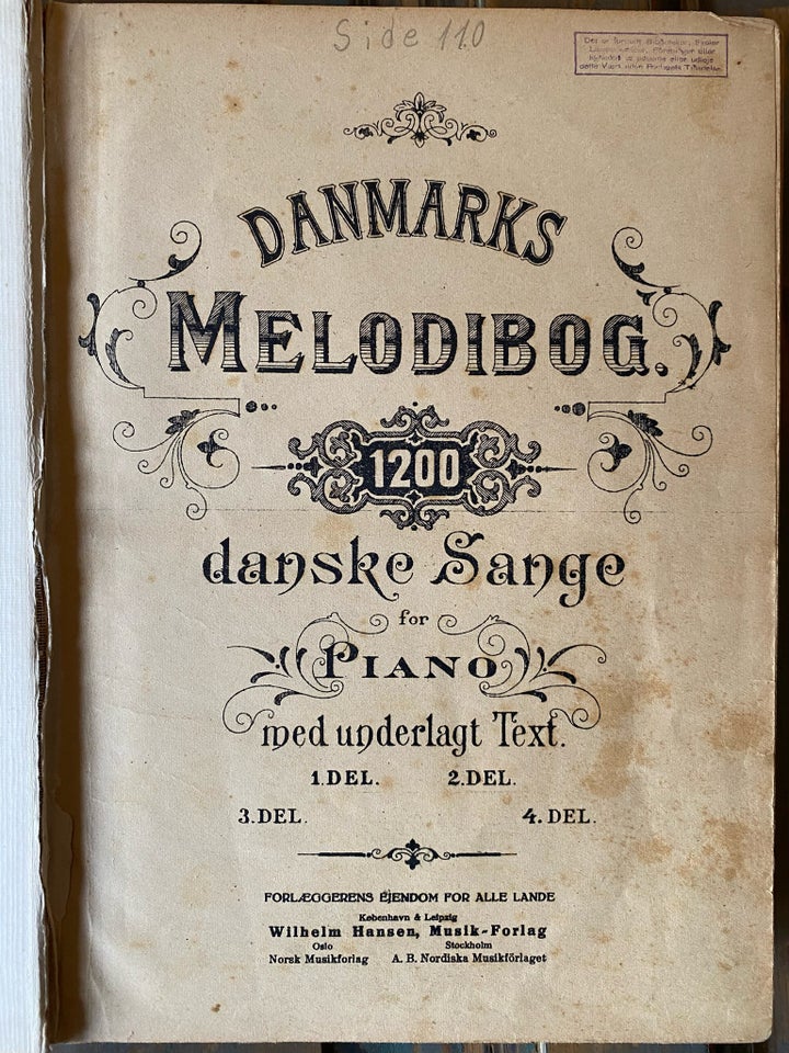 Danmarks melodibog