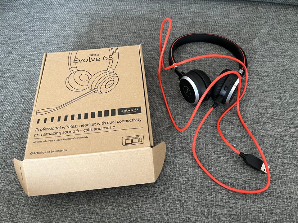 headset hovedtelefoner, Jabra,