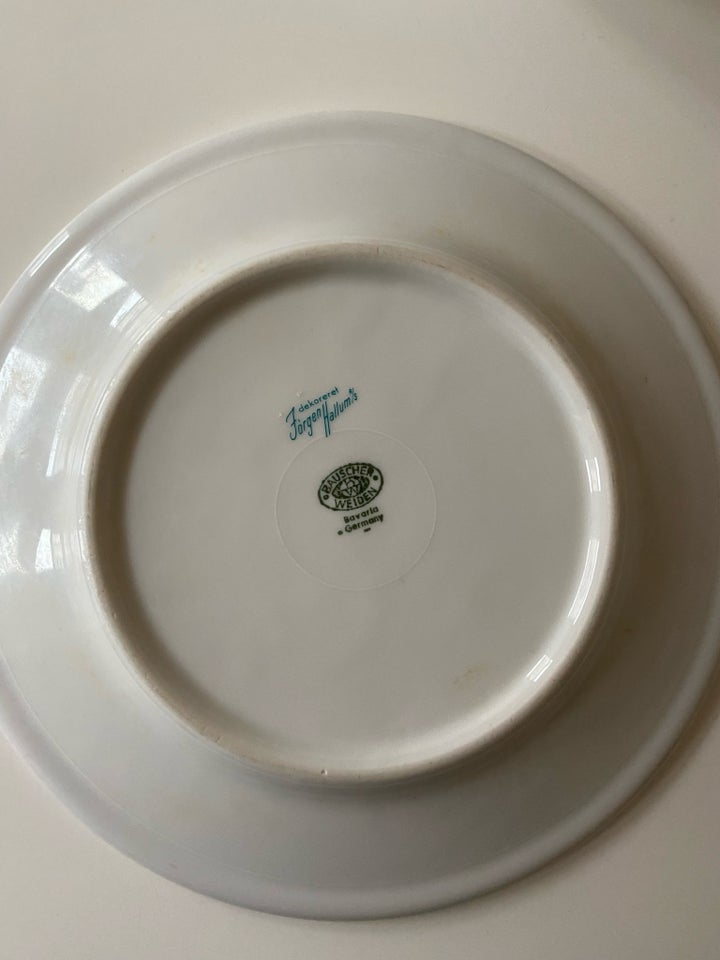 Porcelæn Frokosttallerkener