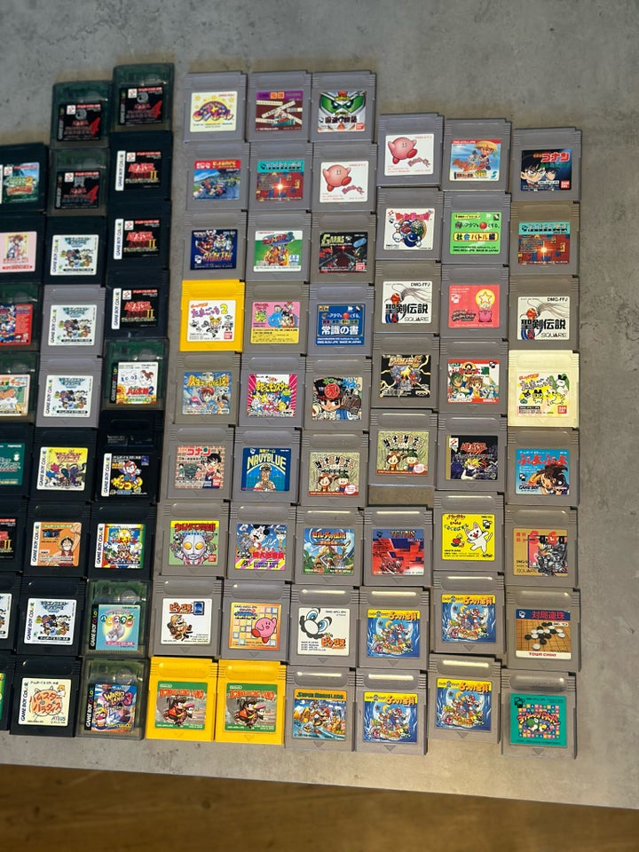 100 game boy spil  Gameboy