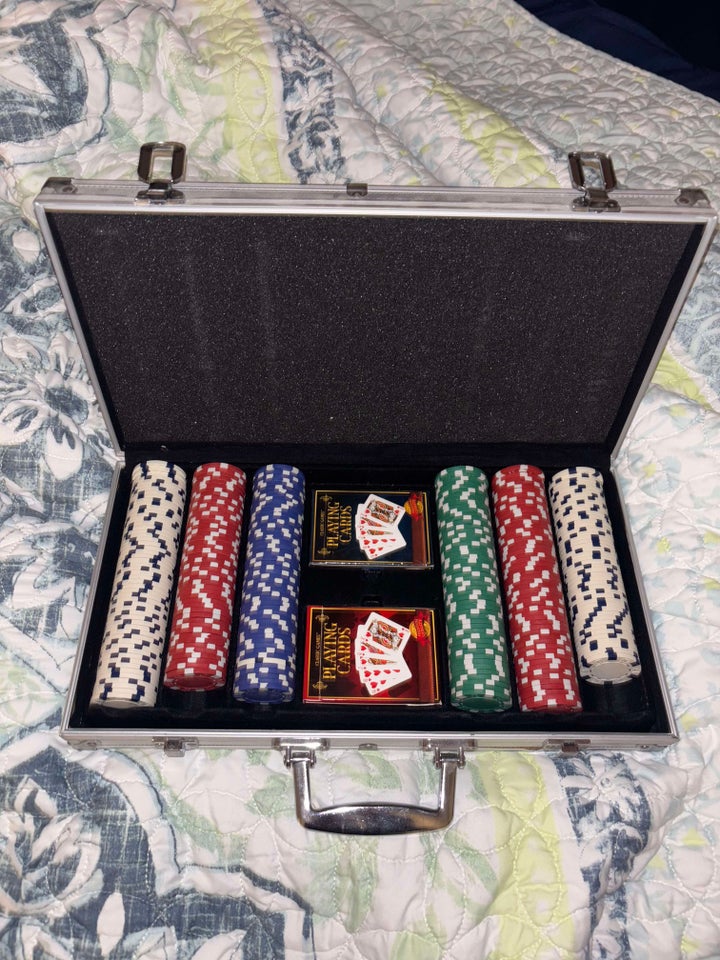 Poker Set, kort, kortspil