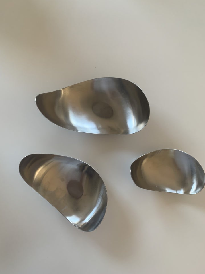 Rustfrit stål fad Georg Jensen