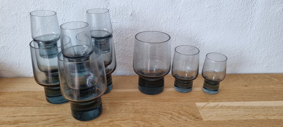 Glas, 12 sæt likør glas