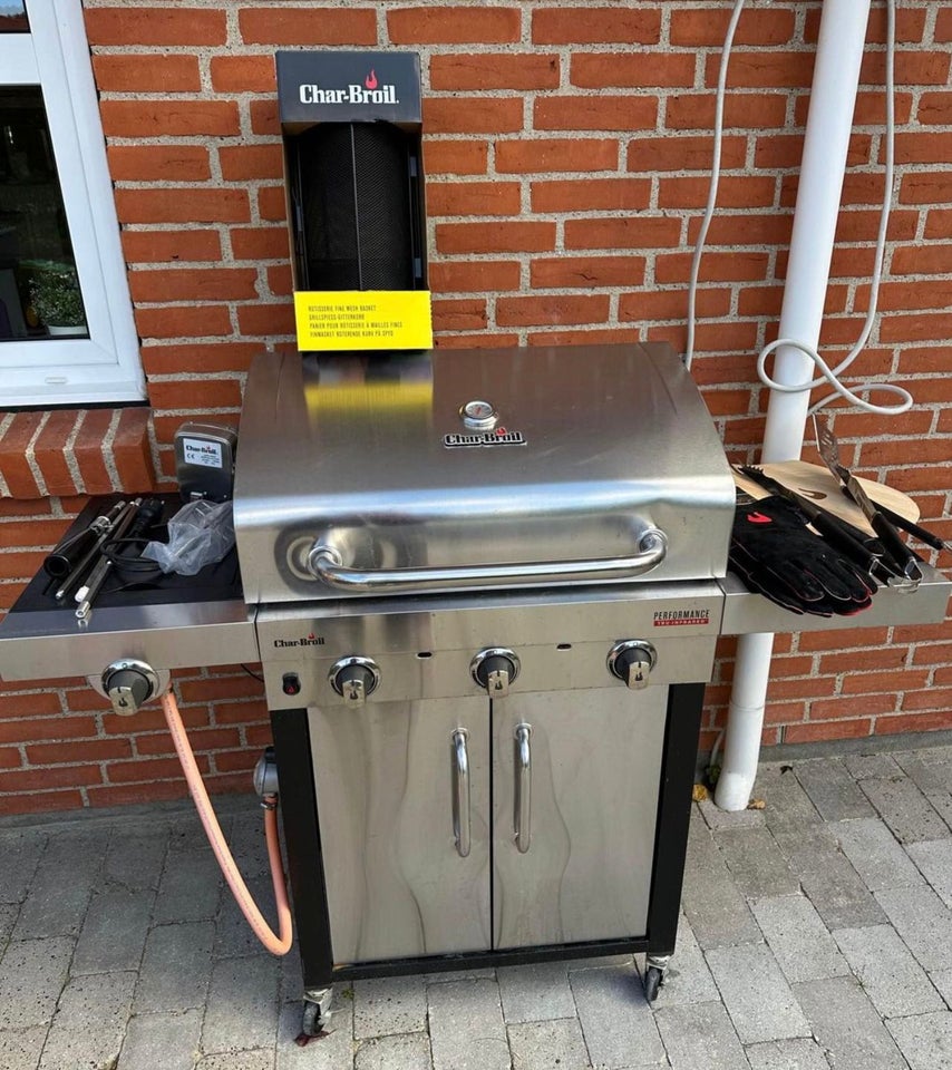 Gasgrill, Charbroil grill - 3 blus,