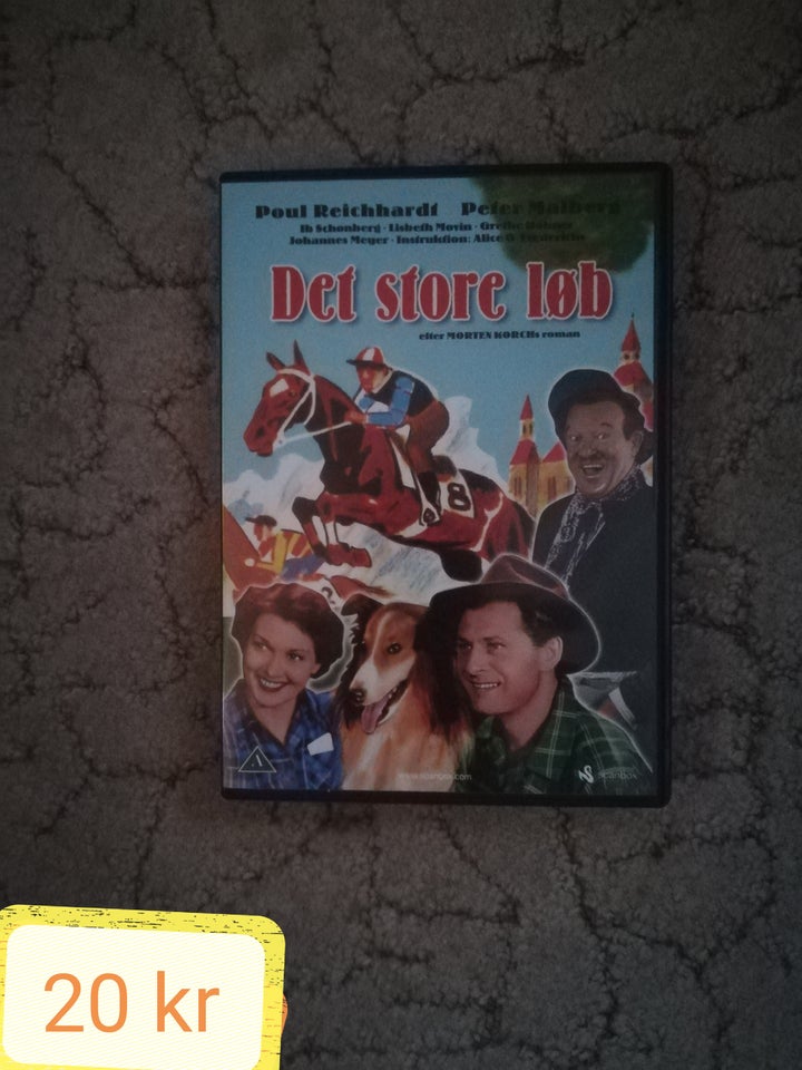 det store løb, DVD, andet