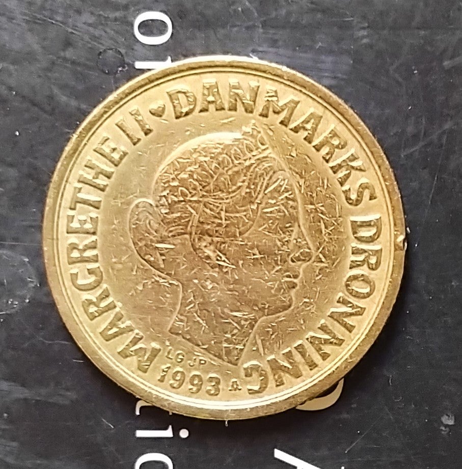 Danmark, mønter, 1993