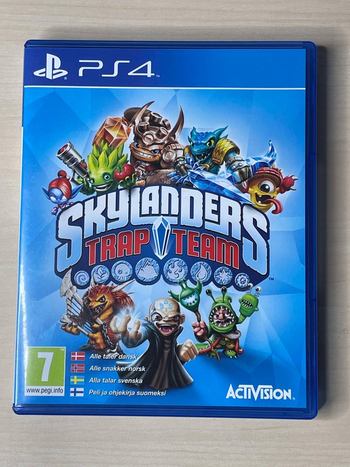 Skylanders Trap Team spil, PS4