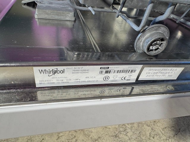 Whirlpool WUC 3C32 P Hvid,