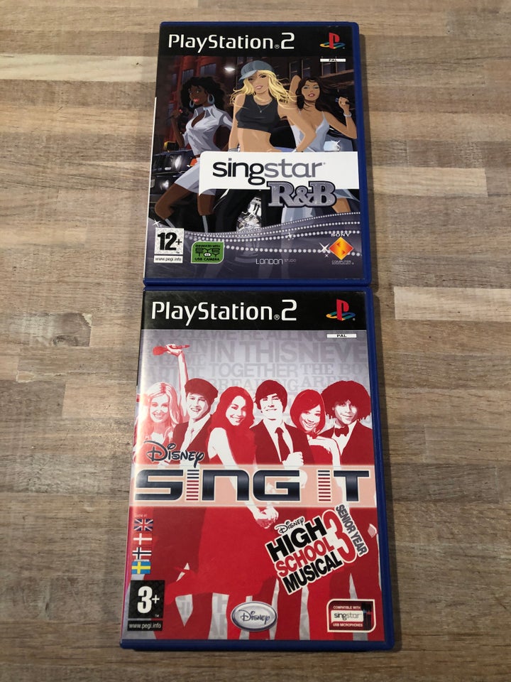 Singstar RB og Sing It, PS2