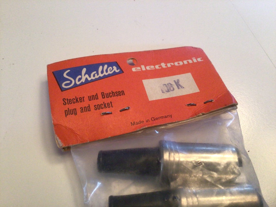 UBRUGT VINTAGE DIN STIK SCHALLER