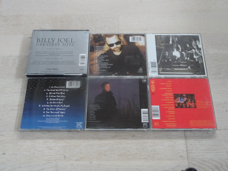 BILLY JOEL: 6 CD MED BILLY JOEL pop