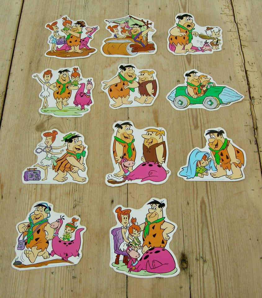 FLINTSTONES STICKERS FRA