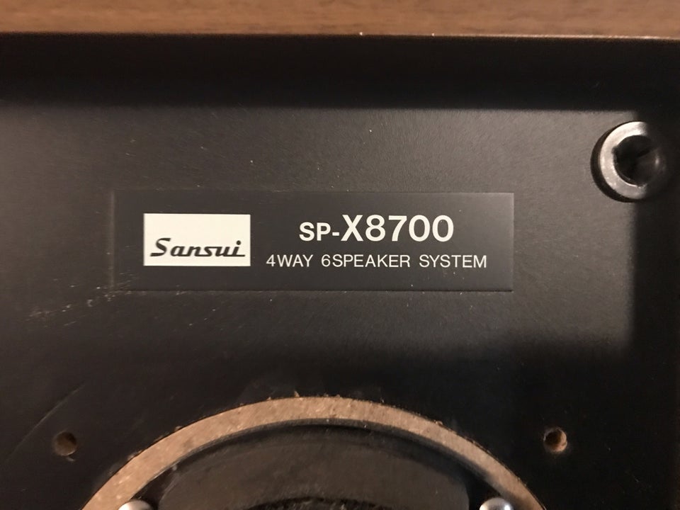 Højttaler Sansui SP-X8700