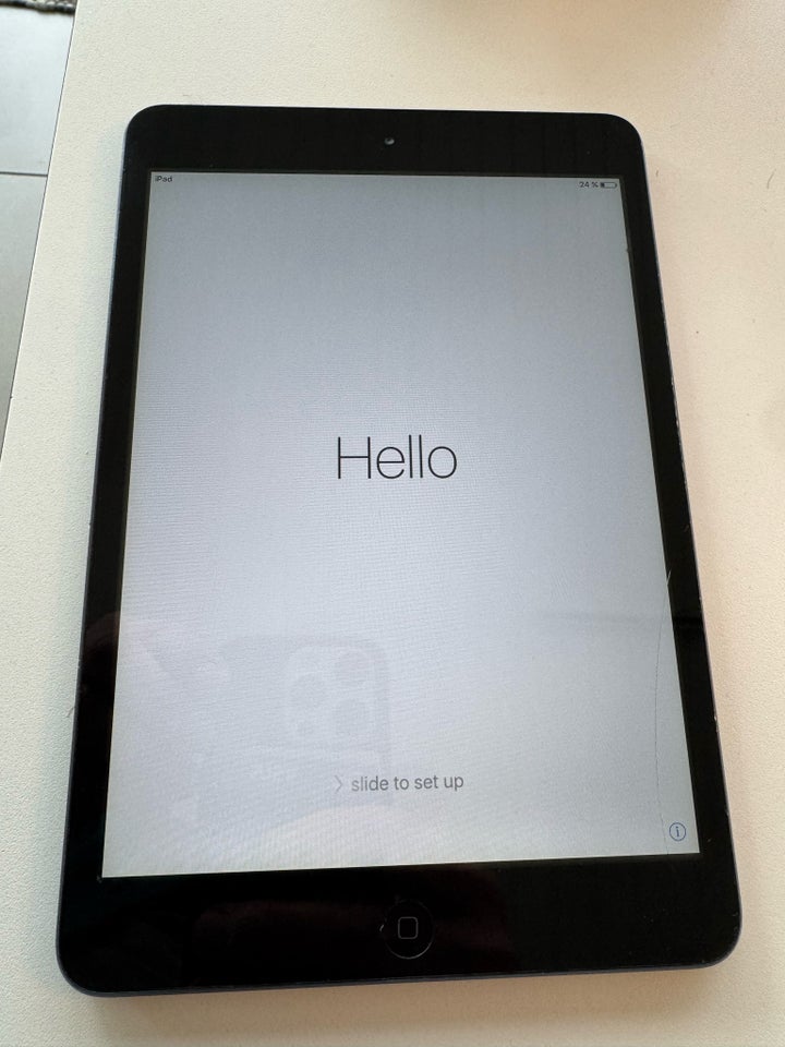 iPad mini, 32 GB, sort