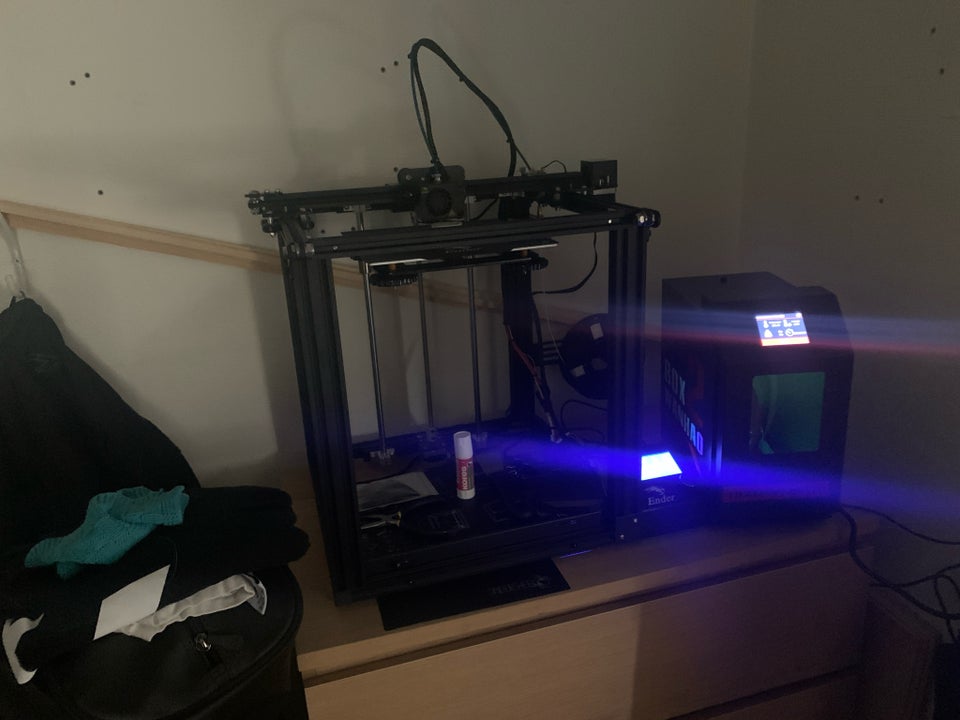 3D Printer, m. farve, Ender