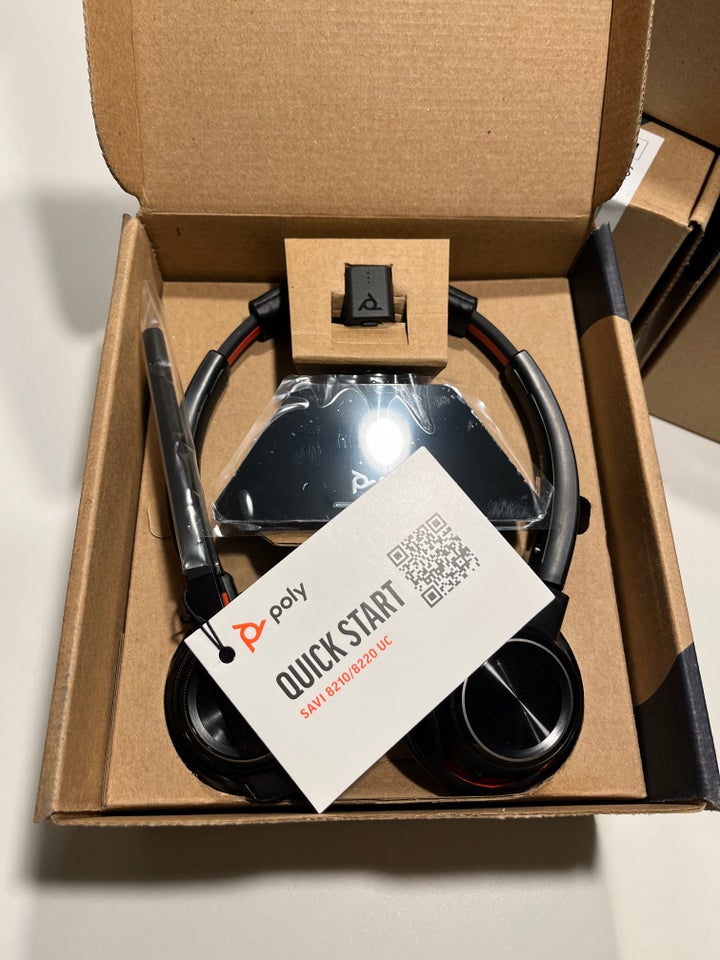 Headset, Poly 8220 UC, Perfekt