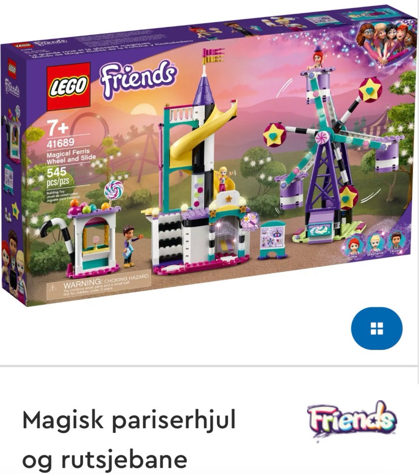 Lego Friends Magisk rutsjebane og
