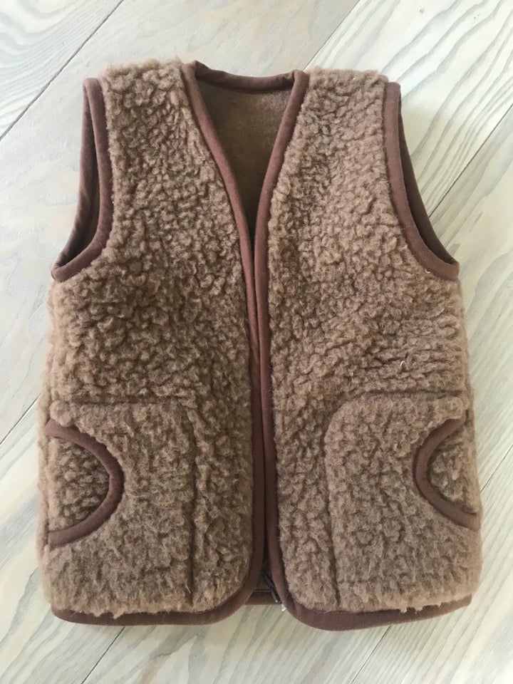 Vest, 100% uld vest, -