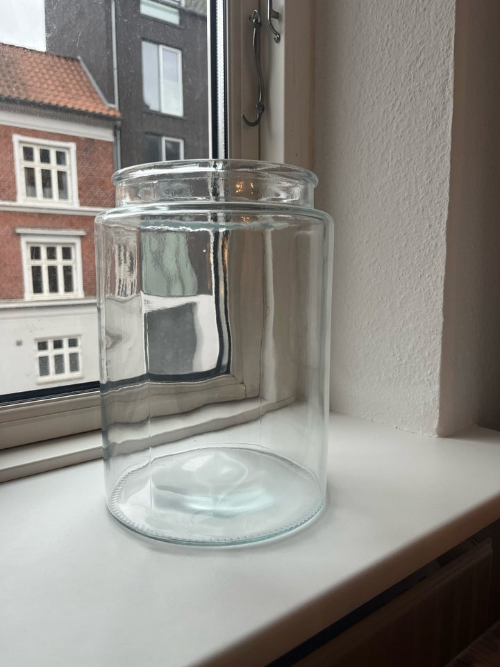 Vase, Glas Krukke