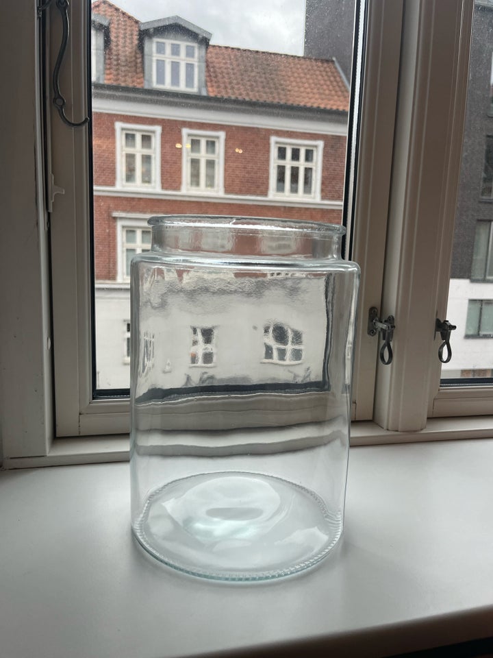 Vase, Glas Krukke